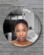 Plain Round Mirror